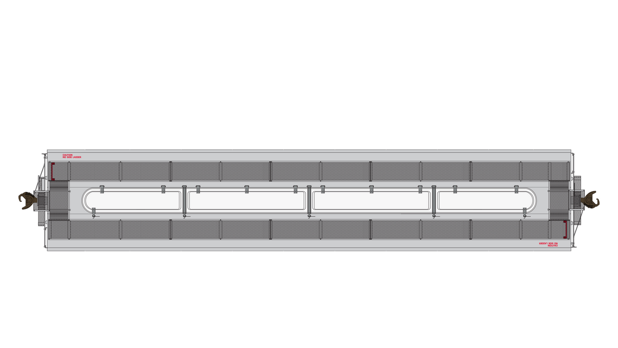 Class One Model Works FC00500 HO Scale ARI 5200 Covered Hopper "SOYPLUS" CEFX 71502