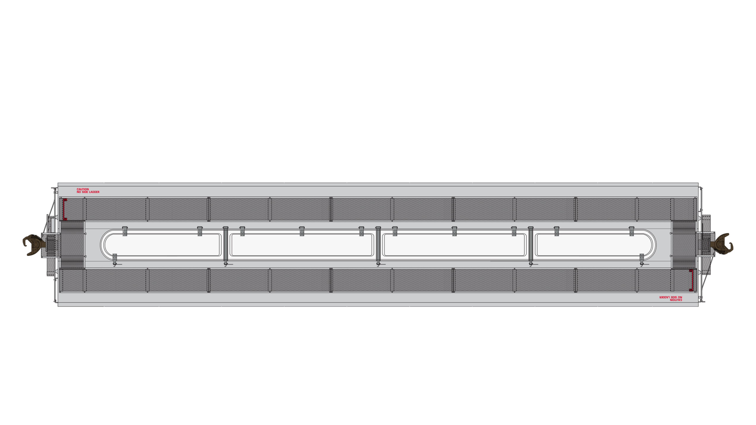 Class One Model Works FC00501 HO Scale ARI 5200 Covered Hopper 