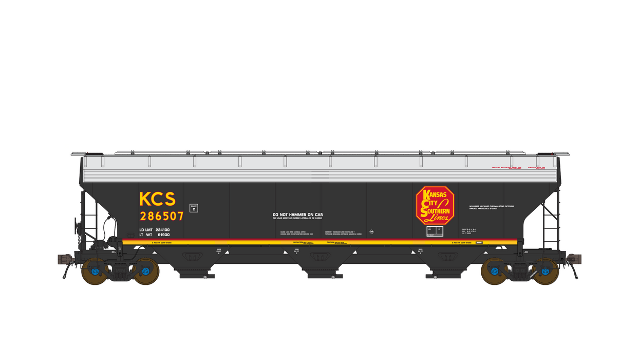 Class One Model Works FC00507 HO Scale ARI 5200 Covered Hopper KCS 286149