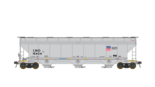 Class One Model Works FC00520 HO Scale ARI 5200 Covered Hopper UP/CMO 10547