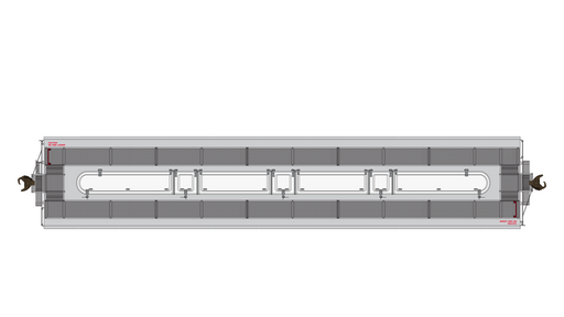 Class One Model Works FC00524 HO Scale ARI 5200 Covered Hopper CHTT 720110