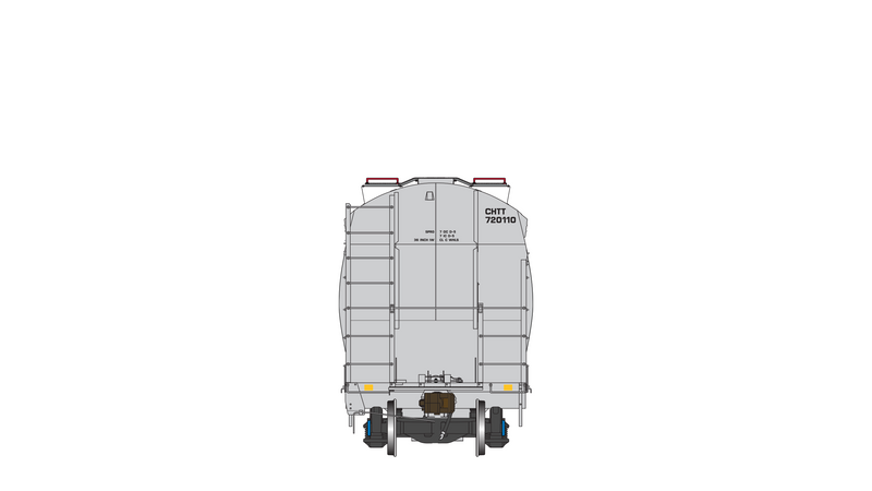 Class One Model Works FC00527 HO Scale ARI 5200 Covered Hopper CHTT 720601