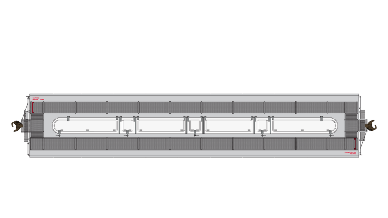 Class One Model Works FC00531 HO Scale ARI 5200 Covered Hopper CITX 700458