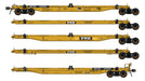Class One Model Works FC00717 BSF50A COFC 5 Unit Spine Car - NTTX TTX Logo Aged Paint
