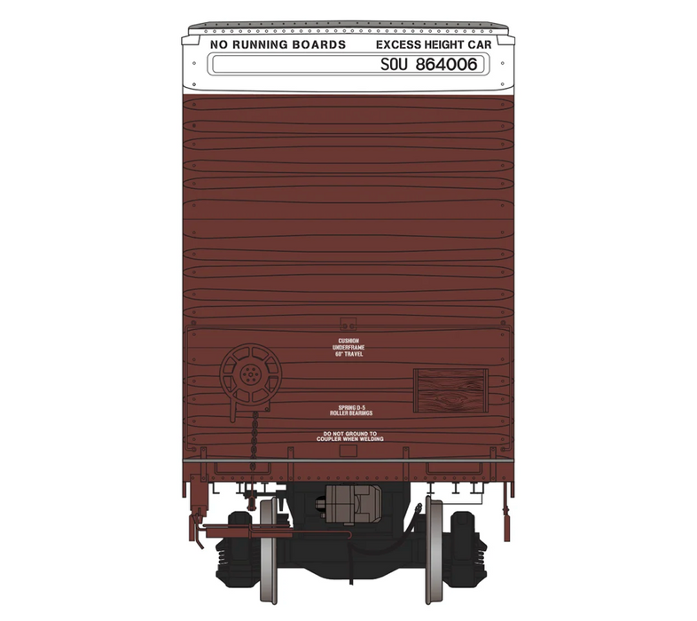 Class One Model Works HO Scale Thrall 86' 8 Door Boxcar Norfolk Southern NS