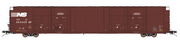 Class One Model Works HO Scale Thrall 86' 8 Door Boxcar Norfolk Southern NS