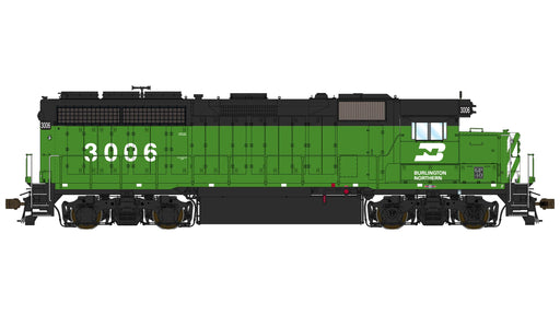 Class One Model Works LM00158 EMD GP40 1A3 Burlington Northern BN 3006 - DCC & Sound
