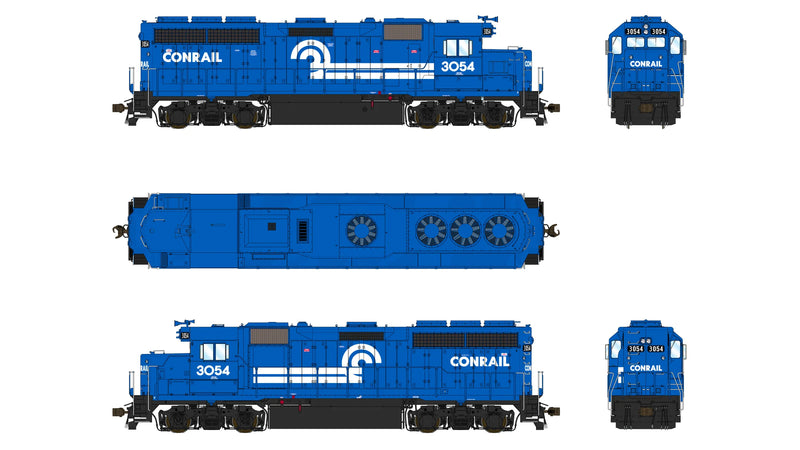 Class One Model Works LM00209 EMD GP40 1A3 Conrail CR 3054 - DCC & Sound