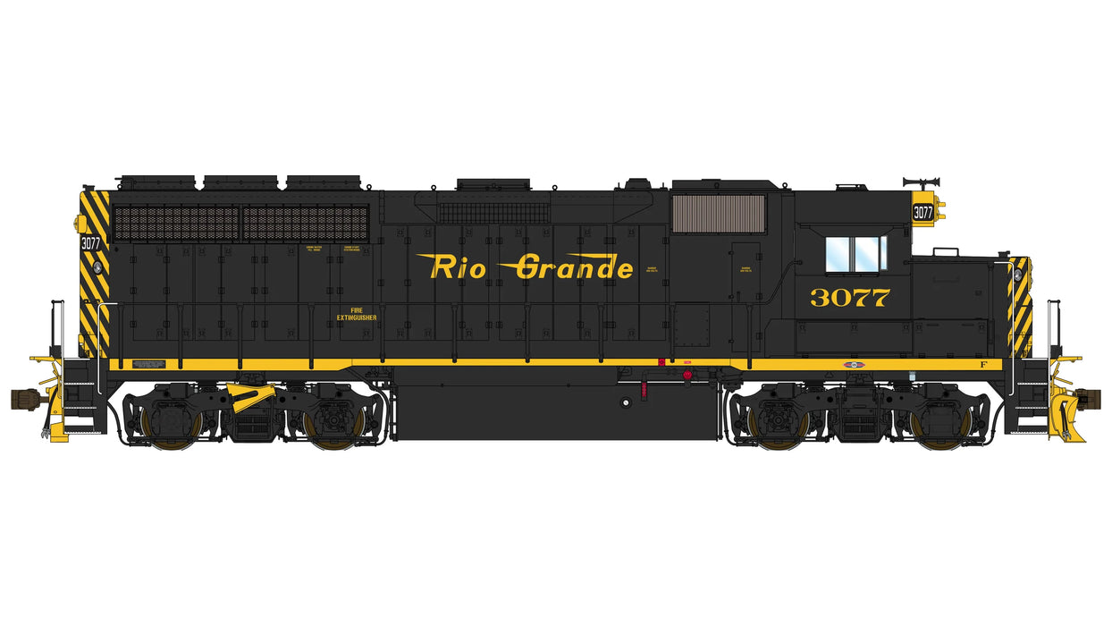 Class One Model Works LM00260 EMD GP40 1A3 Rio Grande D&RGW 3077 - DCC & Sound