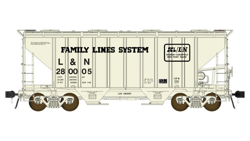 Class One Model Works PS 3000CD Two-Bay Hopper Louisville & Nashville L&N