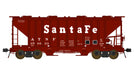 Class One Model Works PS 3000CD Two-Bay Hopper Santa Fe ATSF