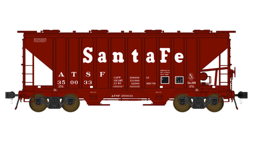 Class One Model Works PS 3000CD Two-Bay Hopper Santa Fe ATSF