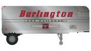 Class One Model Works TR00100 Fruehauf 26' Trailer - Burlington Route