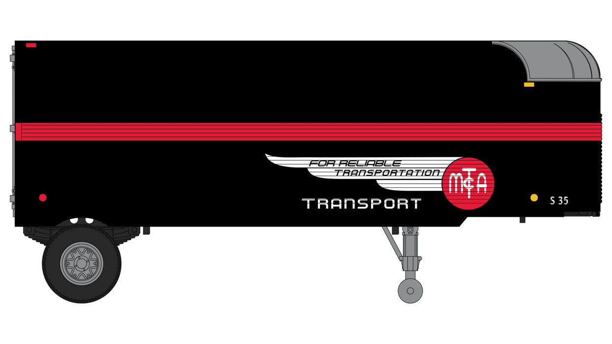Class One Model Works TR00101 Fruehauf 26' Trailer - MTA Transport