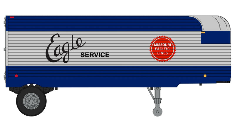 Class One Model Works TR00103 Fruehauf 26' Trailer - Missouri Pacific