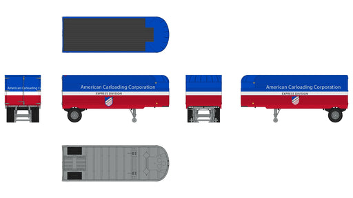 Class One Model Works TR00109 Fruehauf 26' Trailer - American Carloading
