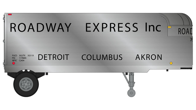 Class One Model Works TR00112 Fruehauf 26' Trailer - Roadway Express