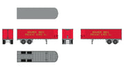 Class One Model Works TR00202 Fruehauf 31' Trailer - Kramer Bros. Freight Lines