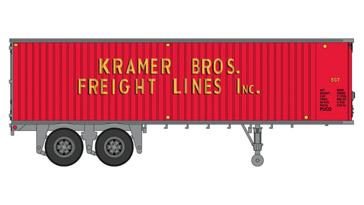 Class One Model Works TR00202 Fruehauf 31' Trailer - Kramer Bros. Freight Lines