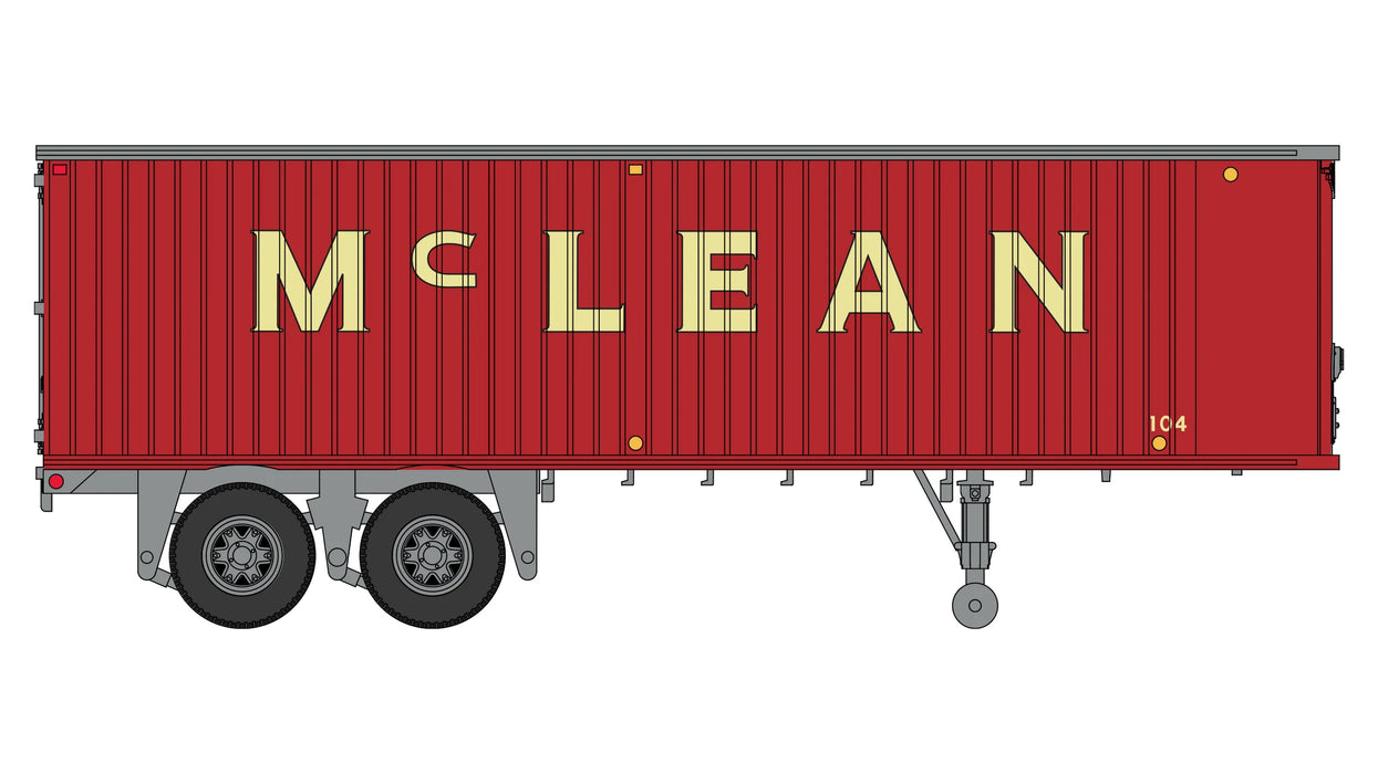 Class One Model Works TR00204 Fruehauf 31' Trailer - McLean Trucking