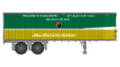 Class One Model Works TR00205 Fruehauf 31' Trailer - Northern Pacific