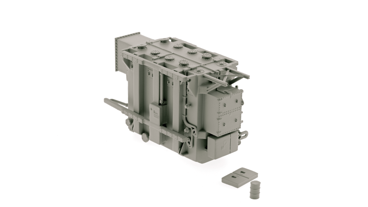 Class One Model Works ZZ03000D HO Scale Large Transfomer Industrial Load - Gray