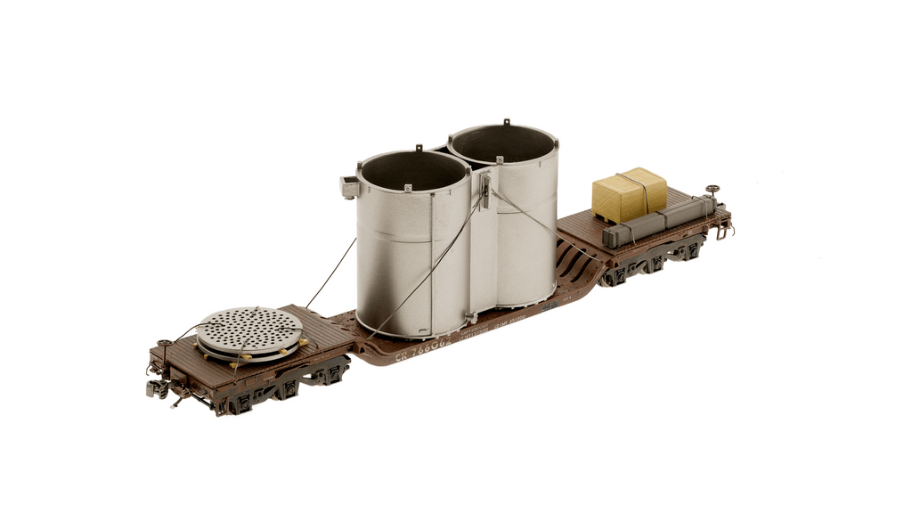 Class One Model Works ZZ03004 HO Scale Industrial Mix Tanks and Parts - Painted