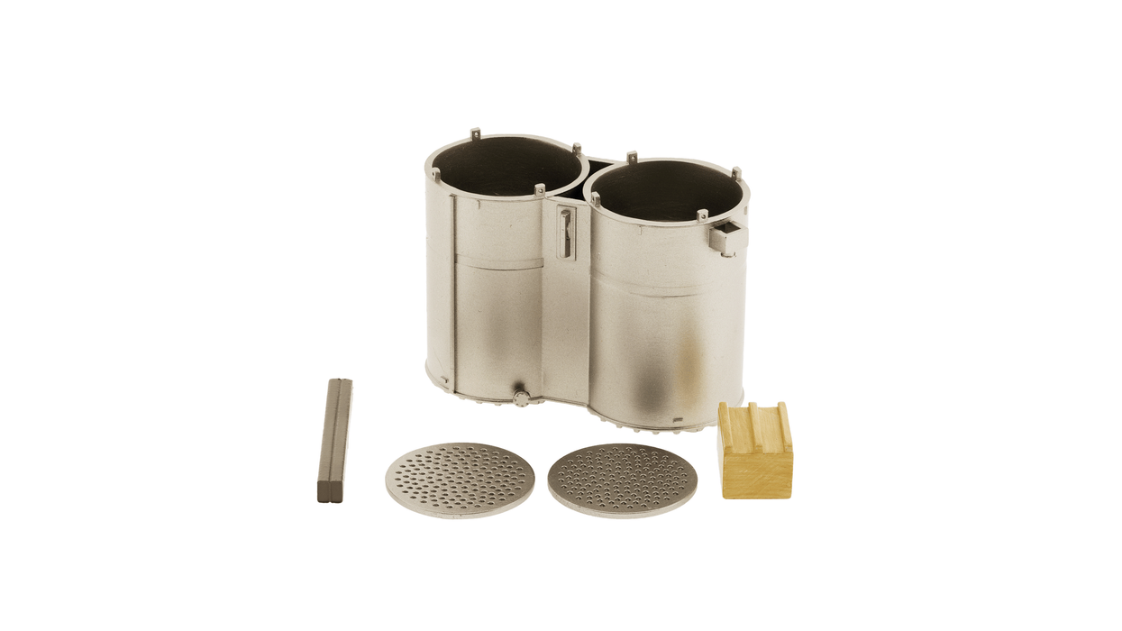 Class One Model Works ZZ03004 HO Scale Industrial Mix Tanks and Parts - Painted