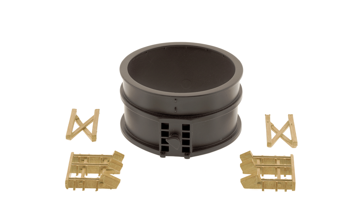 Class One Model Works ZZ03006 HO Scale Steel Ladle Section with Cribbing - Painted