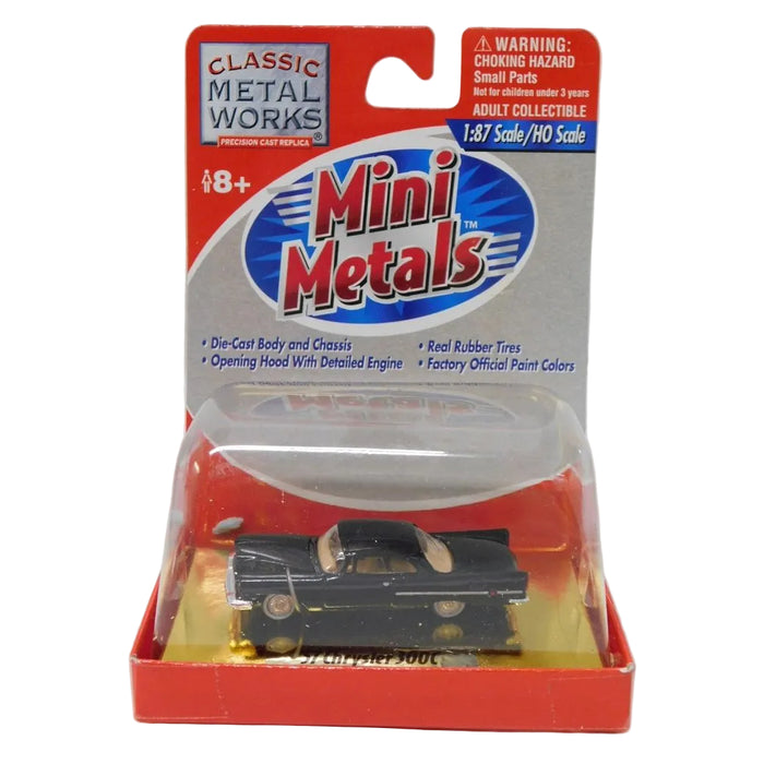 Classic Metal Works 30110 HO Scale 1957 Chrysler 300C - Black