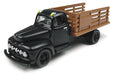 Classic Metal Works 30124 HO Scale 1951 Ford F-6 Stake Truck - Black