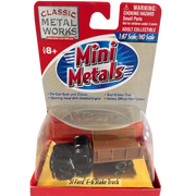 Classic Metal Works 30124 HO Scale 1951 Ford F-6 Stake Truck - Black
