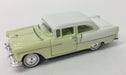 Classic Metal Works 30127 HO Scale 1955 Chevy Bel Air Sedan - Harvest Gold/Cream