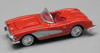 Classic Metal Works 30138 HO Scale 1958 Chevy Corvette Roadster - Signet Red/Cream White Cove