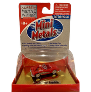 Classic Metal Works 30138 HO Scale 1958 Chevy Corvette Roadster - Signet Red/Cream White Cove