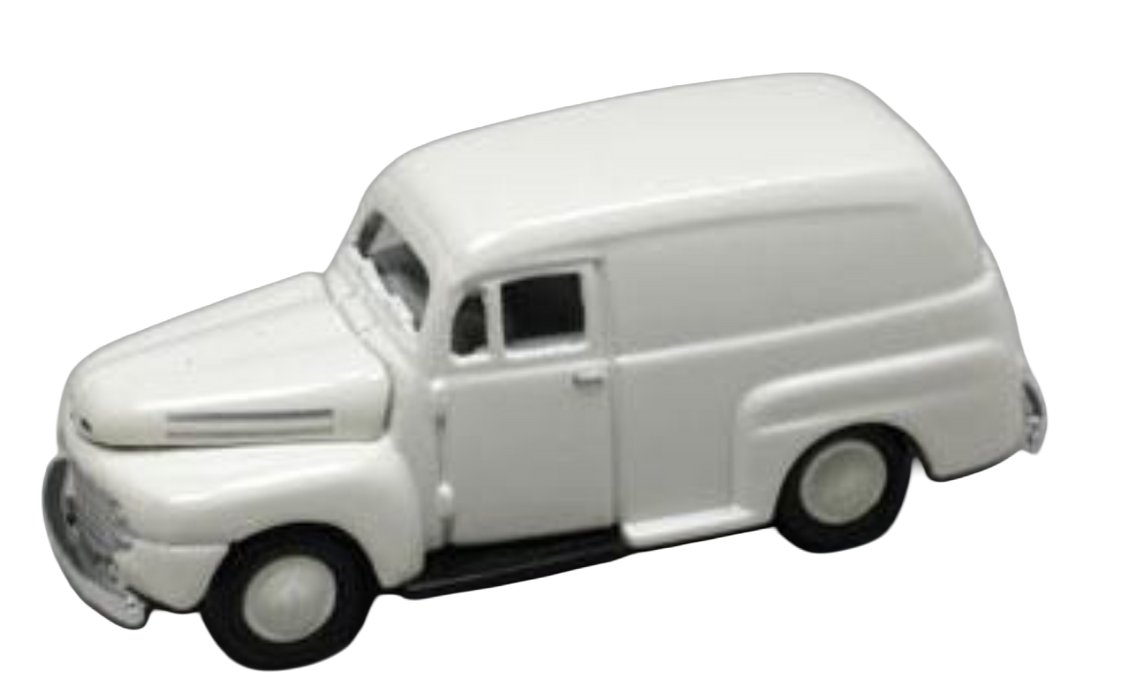 Classic Metal Works 30141 HO Scale 1948 Ford Delivery Truck - Cream White