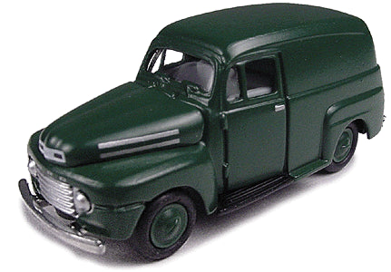 Classic Metal Works 30143 HO Scale 1948 Ford Delivery Truck - Dark Green
