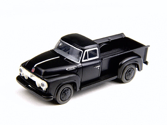 Classic Metal Works 30200 HO Scale 1954 Ford F-350 Pickup Truck - Raven Black