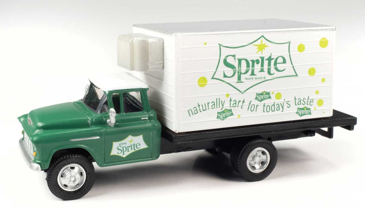 Classic Metal Works 30646 HO Scale 1957 Chevrolet Refrigerated Box Truck - Sprite