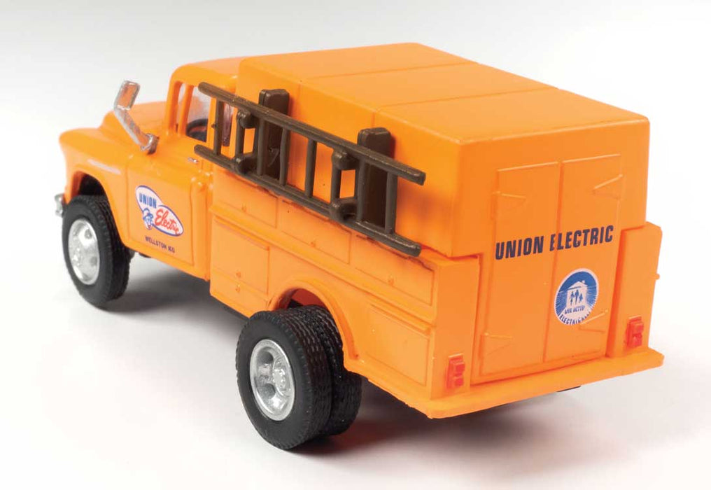 Classic Metal Works 30651 HO Scale 1955 Chevy Utility Truck - Electric Company
