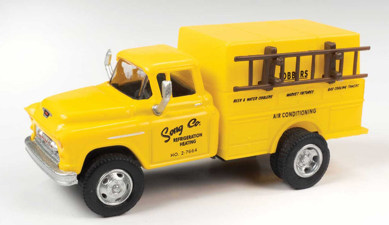 Classic Metal Works 30652 HO Scale 1955 Chevy Utility Truck - Refrigeration & Heating