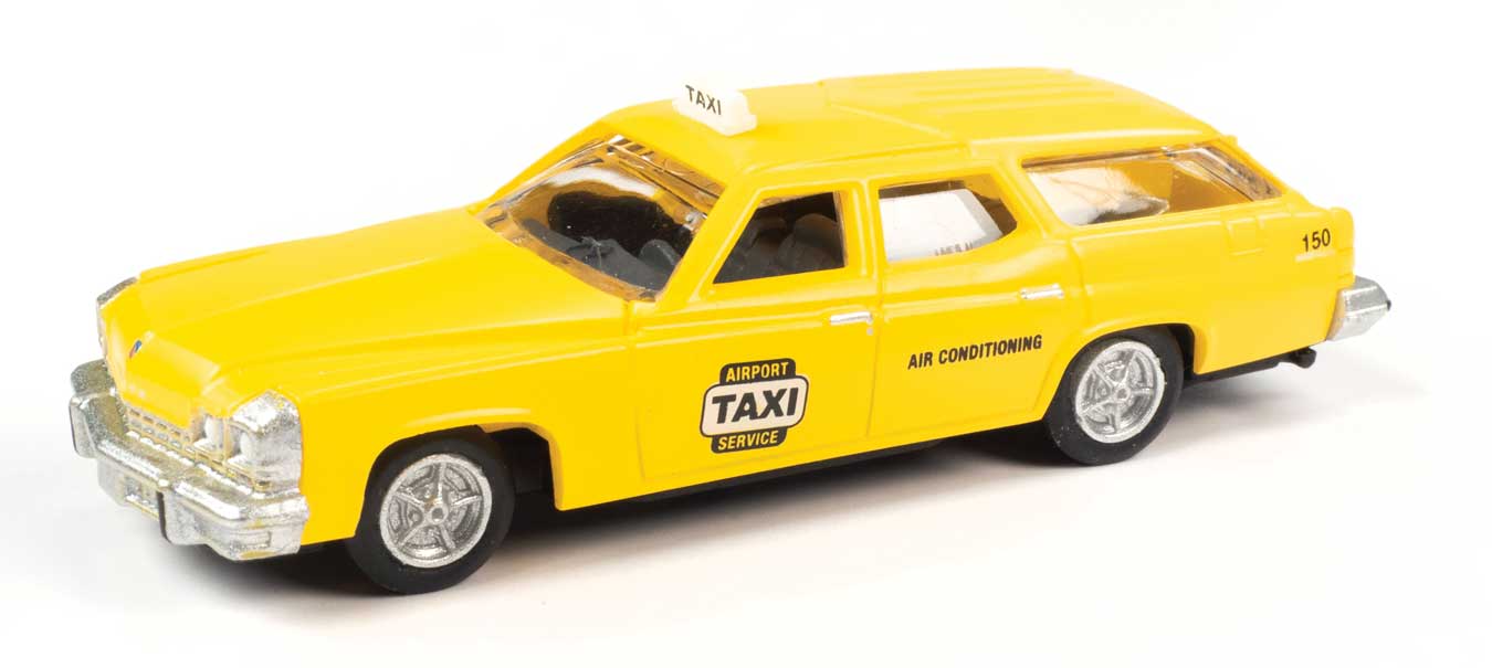 Classic Metal Works 30656 HO Scale 1976 Buick Estate Station Wagon - Taxi