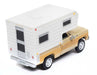 Classic Metal Works 30673 HO Scale 1977 Chevrolet Fleetside Pickup Truck with Camper Buckskin