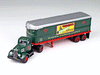 Classic Metal Works 31144 HO Scale White Tractor with Van Trailer Railway Express Agency (Wrigley's Ad)