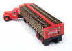 Classic Metal Works 31207 HO Scale Chevrolet Semi with Flatbed Trailer - Coca-Cola