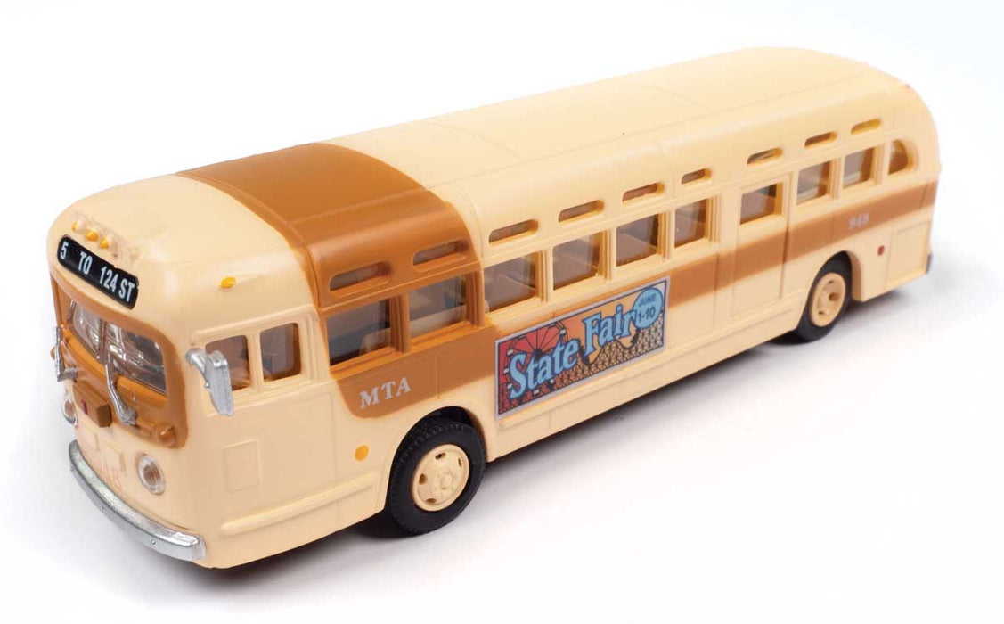 Classic Metal Works 32319 HO Scale GMC TD 3610 Transit Bus Miami MTA (State Fair Ad)