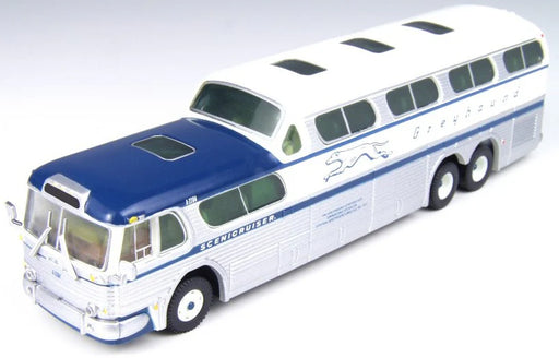 Classic Metal Works 33105 HO Scale GMC PD-4501 Scenic Cruiser Bus - Greyhound (Blank Destination)