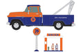 Classic Metal Works 40010 HO Scale (1:87) 1955 Chevy Tow Truck with Gas Pumps Union 76