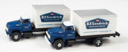Classic Metal Works 50441 N Scale 1954 Ford Refrigerated Box Truck BF Goodrich 2 Pack