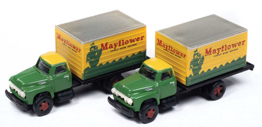 Classic Metal Works 50448 N Scale 1954 Ford Delivery Truck Mayflower 2 Pack